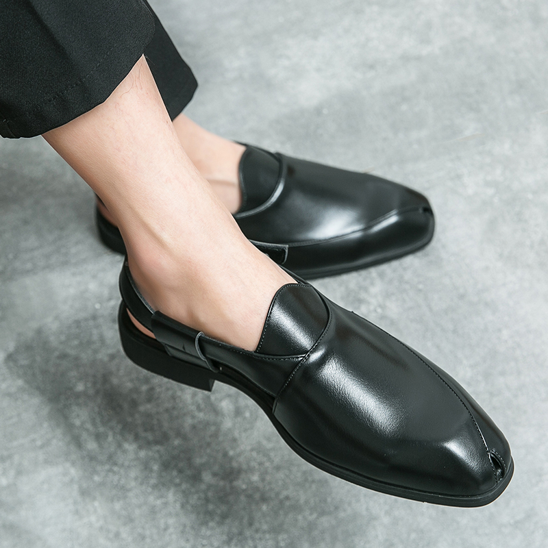 Giày Sandal Da Thật Cao Cấp Thời Trang Mùa Hè Cho Nam