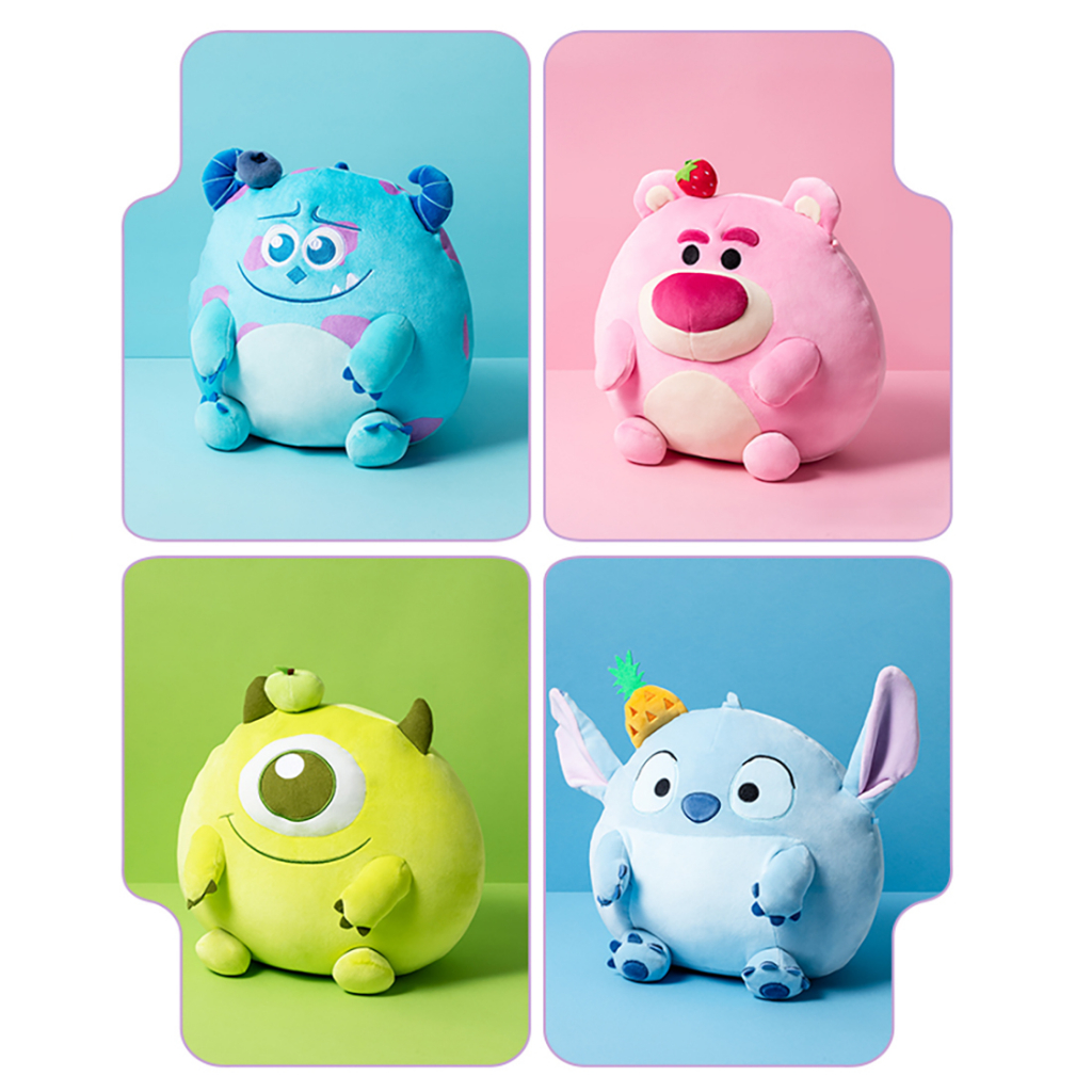 DISNEY Miniso Gối Ôm Nhồi Bông Siêu Mềm Hình Chú Gấu Pixar Lotso Dâu Tây Đáng Yêu