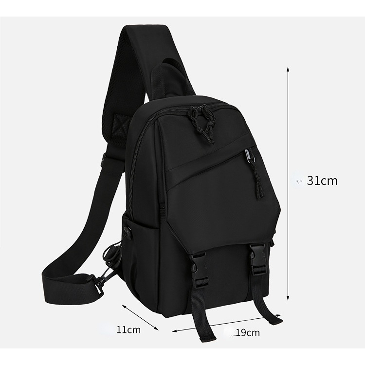 IMELON Túi Đeo Chéo Ngực Siêu Nhẹ Đơn Giản Thời Trang Công Sở Cho Nam