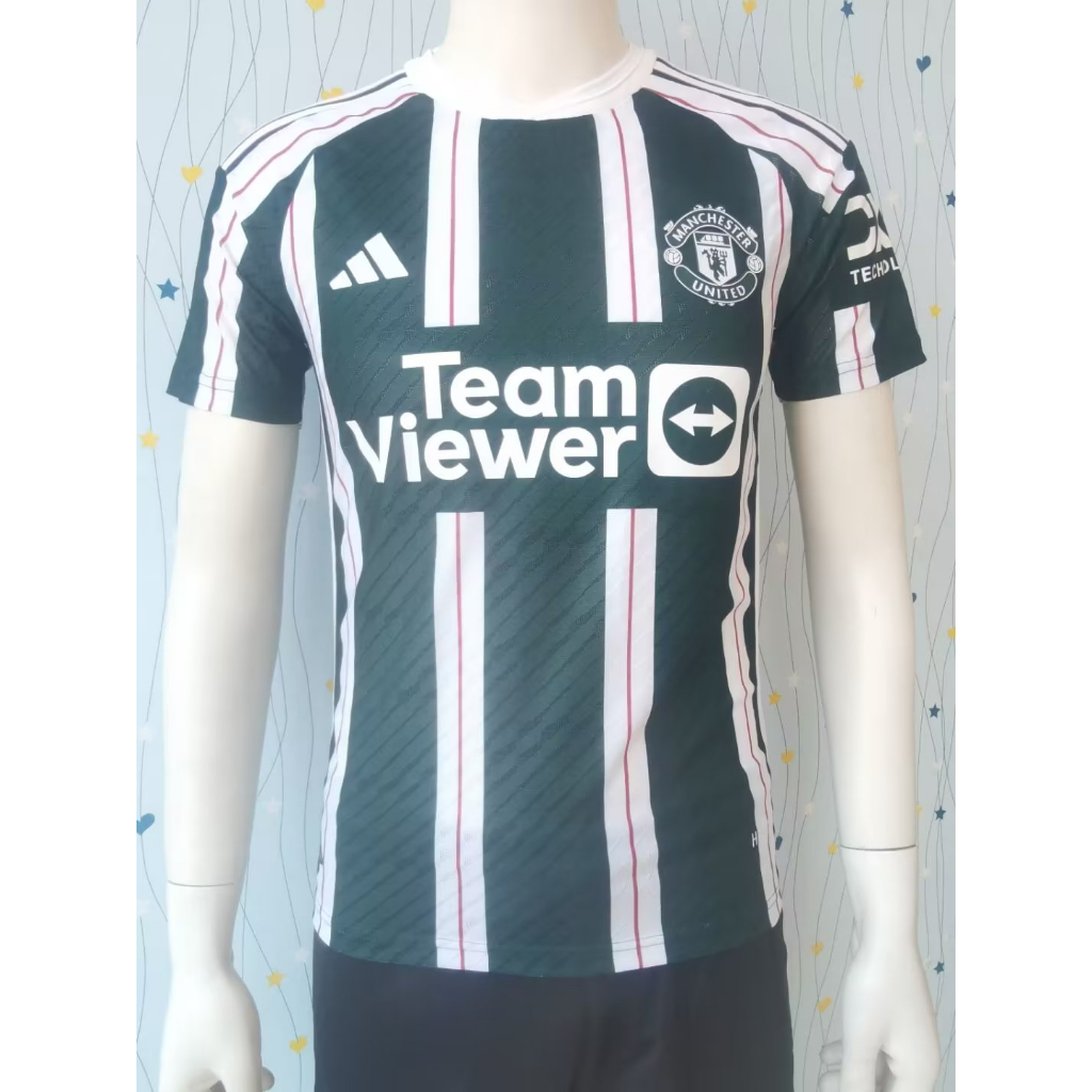 MANU Áo Thun Bóng Đá Size S-2XL * Số 23-24