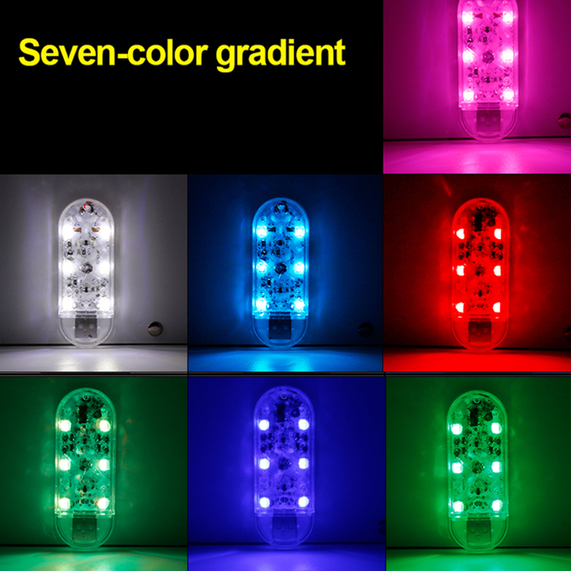 Đèn LED Mini Không Dây Cảm Ứng Chạm Để Đọc Sách Trên Nóc Xe Hơi