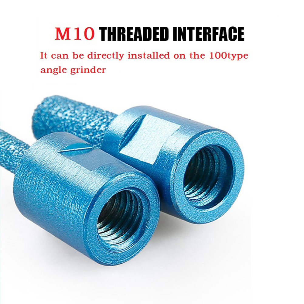 1 Mũi Khoan Cắt Kim Cương M10 Dùng Cho Máy Khoan Gạch Men / Đá / Gạch Men