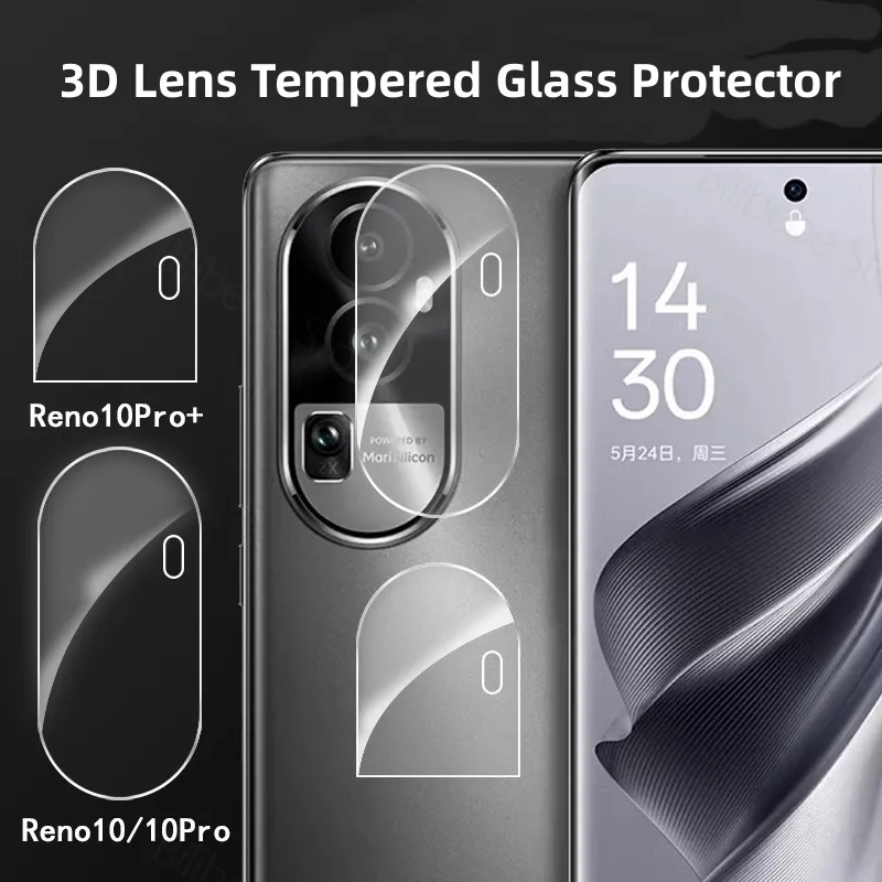 Kính cường lực bảo vệ máy ảnh cho OPPO Reno 10 9 Pro+ 8T 8Z 8 7 7Z 6 6Z 5 4 3 Pro Plus 5F 5Z 2F 2Z Reno8 Reno7 Reno6 5G 4G 2022 2023
