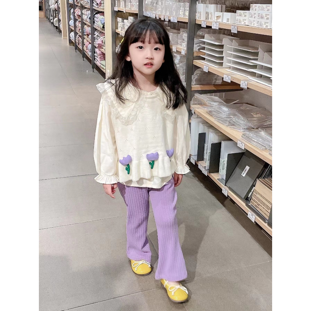 ✨Đốm✨ Áo Thun Sát Nách Phong Cách Hàn Quốc Thời Trang Xuân Thu 2022 Mới Cho Bé Gái