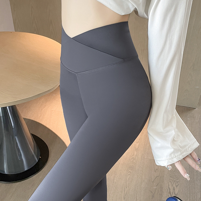 Quần Legging Thể Thao Eo Cao Co Giãn Ôm Dáng Thời Trang