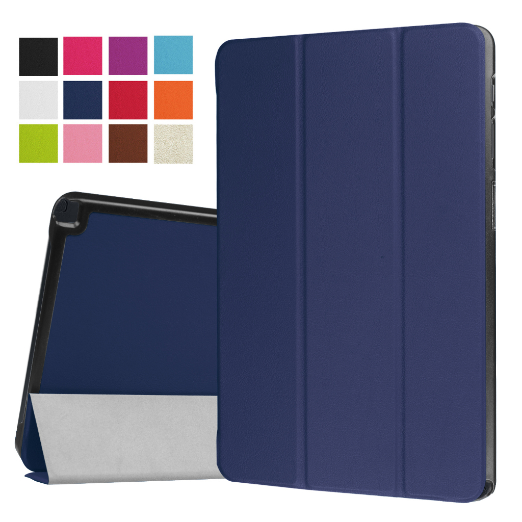 Bao Da Máy Tính Bảng pu Tự Động Bật / Tắt Cho samsung tab a 10.1 2016 p580 p585 p585y p585m Kèm Bút 