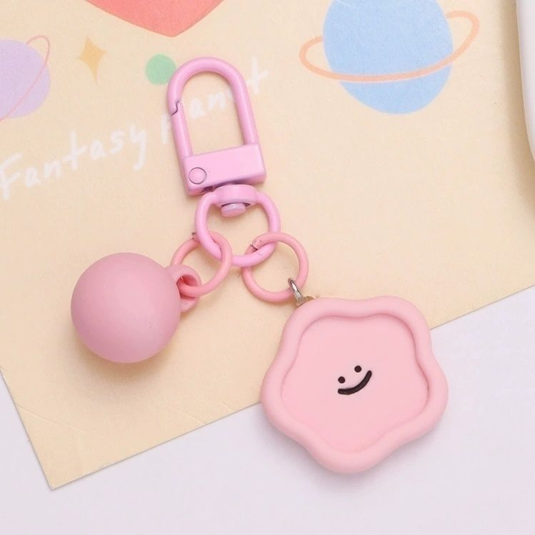 Móc Khóa Hình Đám Mây Mặt Cười Dễ Thương