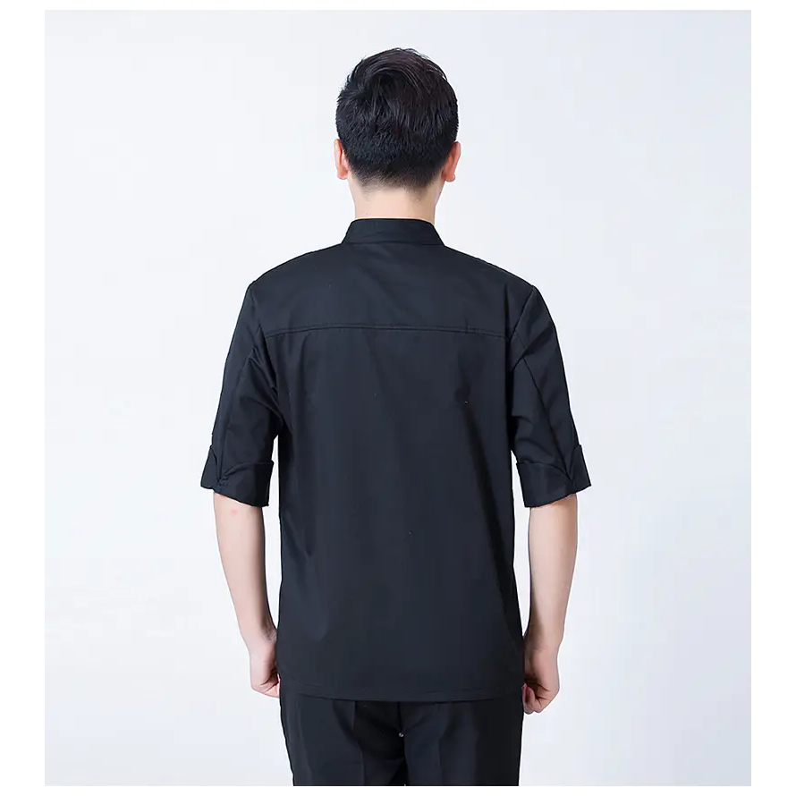 Áo Đầu Bếp Ngắn Tay Chuyên Nghiệp Chất Lượng