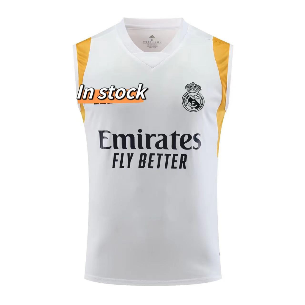 Áo Thun Bóng Đá Màu Trắng Số 24-48 2023 / 24