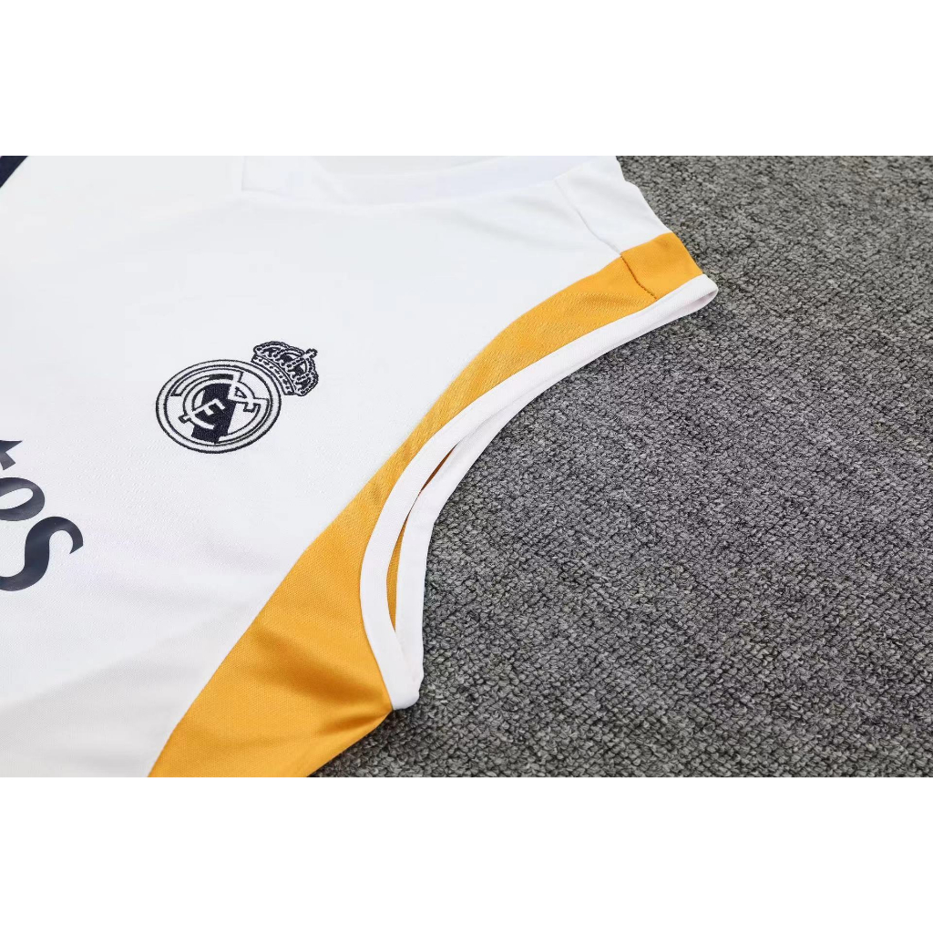 Áo Thun Bóng Đá Màu Trắng Số 24-48 2023 / 24