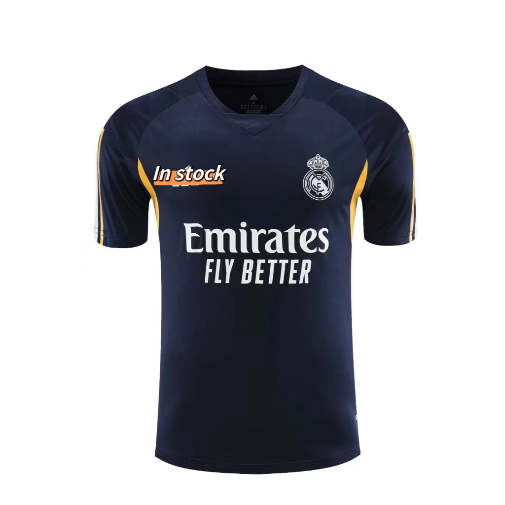 Áo Thun Bóng Đá Màu Đen Số 24-48 2023 / 24