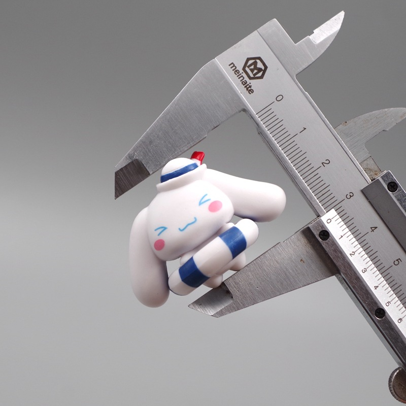 SANRIO Bộ 5 Mô Hình Nhân Vật Hoạt Hình Cinnamoroll Đáng Yêu 2.8-3cm
