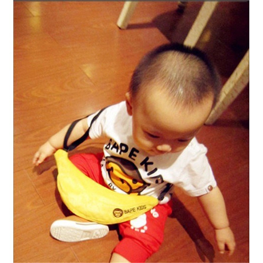 Túi Đeo Chéo Họa Tiết Bape Đáng Yêu Cho Bé