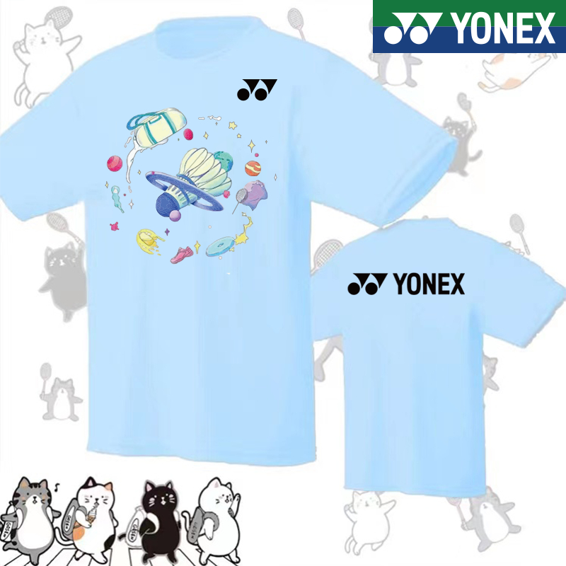 Áo Thun Cầu Lông Tay Ngắn Mau Khô Thoáng Khí YONEX 2023 Cho Nam Và Nữ