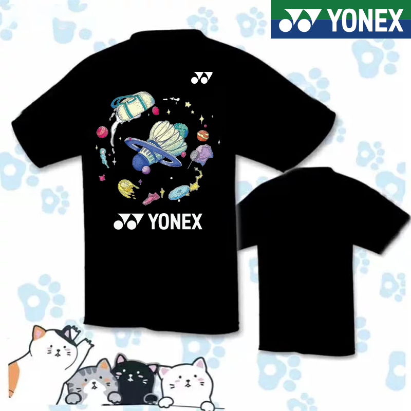 Áo Thun Cầu Lông Tay Ngắn Mau Khô Thoáng Khí YONEX 2023 Cho Nam Và Nữ