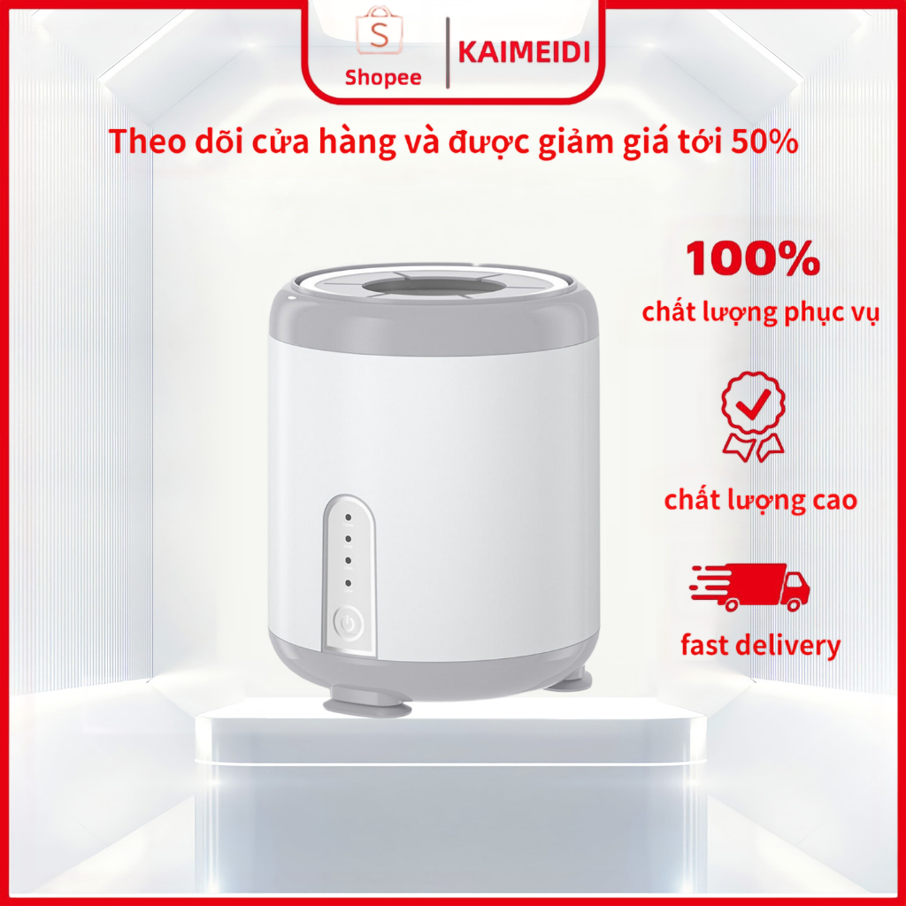 Máy lắc sữa tự động KAIMEIDI điều chỉnh sạc USB thông minh tiện dụng cho bé