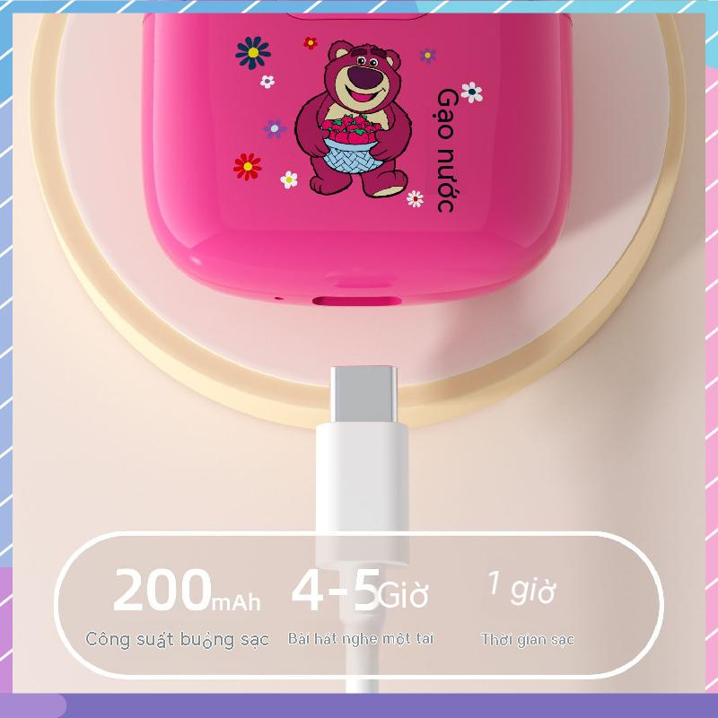 Tai Nghe Nhét Tai Bluetooth 5.0 Chống Ồn Cao Cấp Phong Cách Disney Cho Samsung / Xiaomi / oppo / vivo