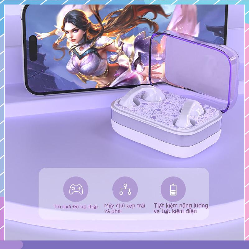 DISNEY Tai Nghe Bluetooth 5.0 Không Dây Có Kẹp Chất Lượng Cao Âm Thanh Sống Động Cho Samsung / Xiaomi / oppo / vivo