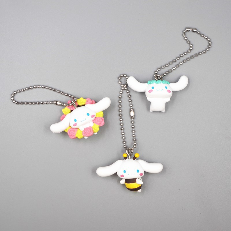 Bộ 5 Mô Hình Nhân Vật Hoạt Hình Sanrio Cinnamoroll 3cm Bằng PVC