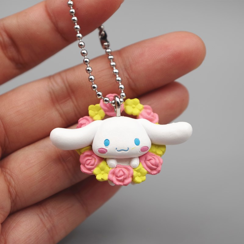 Bộ 5 Mô Hình Nhân Vật Hoạt Hình Sanrio Cinnamoroll 3cm Bằng PVC