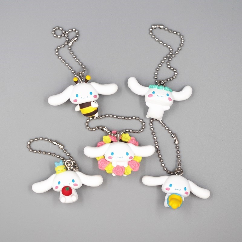 Bộ 5 Mô Hình Nhân Vật Hoạt Hình Sanrio Cinnamoroll 3cm Bằng PVC