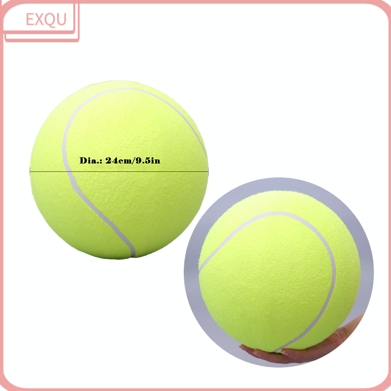 1 Bóng Tennis Khổng Lồ 9.5 "Chất Lượng Cao Cỡ Lớn Cho Huấn Luyện Thú Cưng