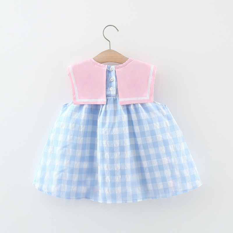Đầm Công Chúa Chất Liệu Cotton In Họa Tiết Hoạt Hình Dễ Thương Thời Trang Mùa Hè Cho Bé Gái