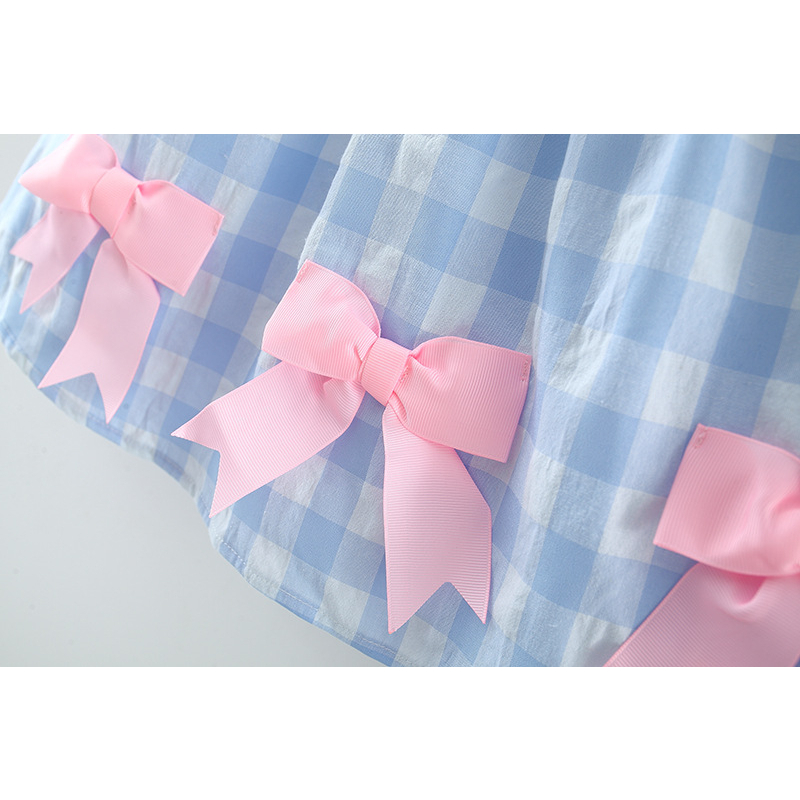 Đầm Công Chúa Chất Liệu Cotton In Họa Tiết Hoạt Hình Dễ Thương Thời Trang Mùa Hè Cho Bé Gái