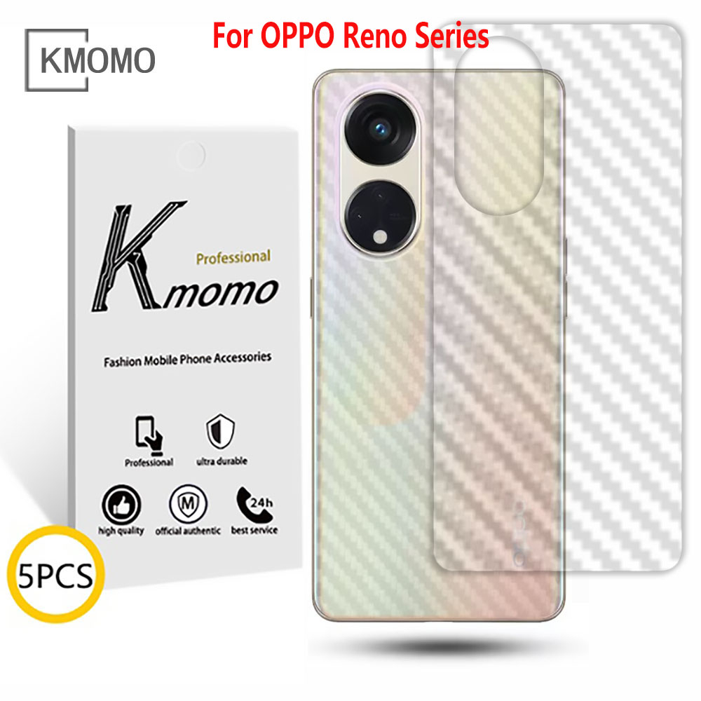Miếng dán mặt lưng cacbon chống vân tay,xước Cho OPPO Reno 10 Pro 8T 4G 8Z 8 5G 9 Pro + 7Z 7 6Z 6 5F 5Z 5 4 4Z 3 Pro 2Z 2F 2 Z 10X Zoom