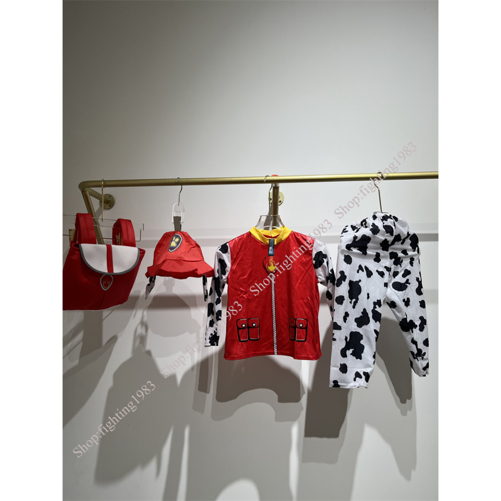 Trang Phục Hóa Trang Halloween Nhân Vật Chú Chó Cứu Hộ Marshall Rubble Chase Rocky Zuma Topuit Skye