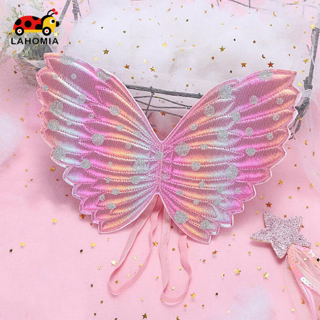LAHOMIA Bộ Đầm Hóa Trang Nàng Tiên Cánh Bướm Xinh Xắn Dành Cho Bé Gái