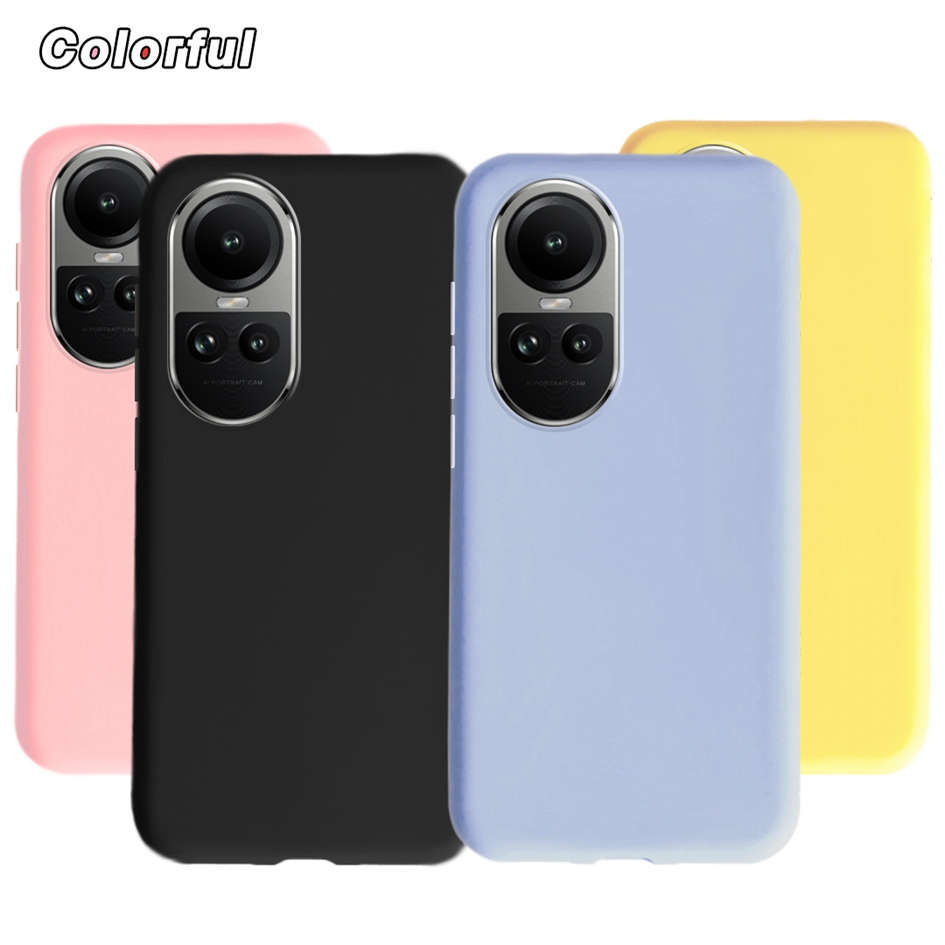 Ốp Điện Thoại Silicon Mềm Màu Kẹo Cho OPPO Reno 10 / Reno 10 Pro / Reno 10 Pro Plus Reno10 Pro +