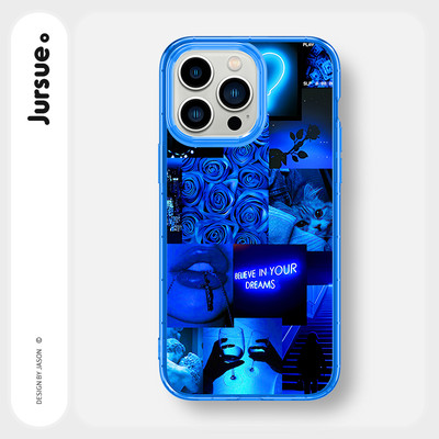 Ốp lưng JURSUE mềm chống bẩn chống sốc hình độc lạ ngầu Cho iPhone 16 15 14 13 12 11 Pro Max SE 2020 X XR XS ip 8 7 Plus Y3888