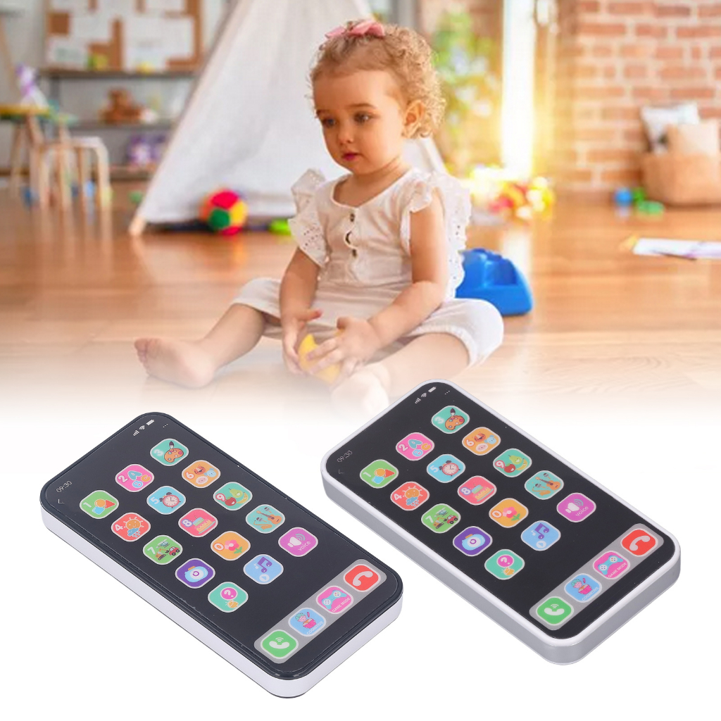 Có thể bán buôn Đồ Chơi Cho Bé Điện Thoại Đa Năng Giáo Dục Nhạc Phát Sáng Trẻ Em ToyRoom Hàng giao ngay