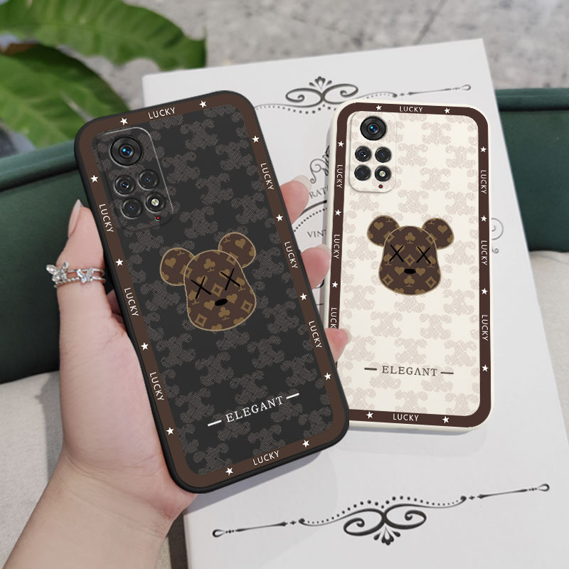 Ốp Điện Thoại Hình Gấu Cho Xiaomi Redmi Note 12S 12 Pro PLus 4G 5G