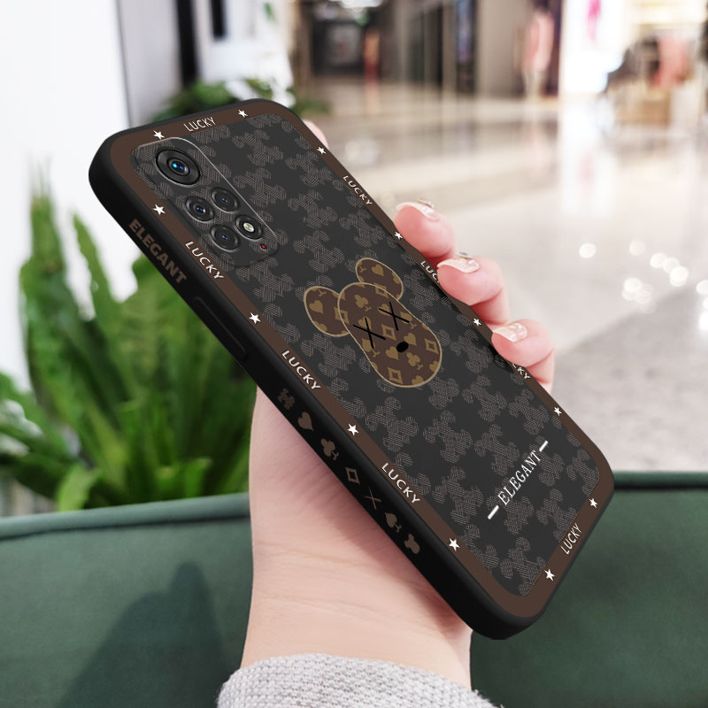 Ốp Điện Thoại Hình Gấu Cho Xiaomi Redmi Note 12S 12 Pro PLus 4G 5G