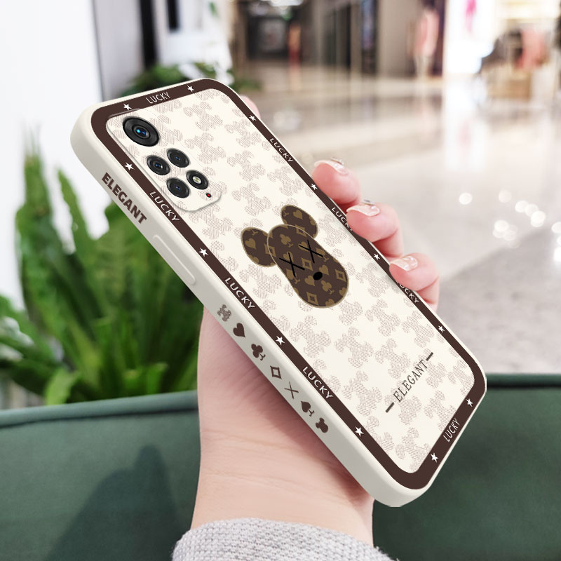 Ốp Điện Thoại Hình Gấu Cho Xiaomi Redmi Note 12S 12 Pro PLus 4G 5G