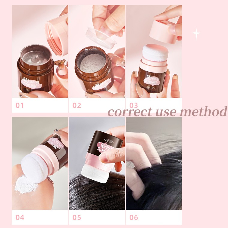 Bút phấn dặm chân tóc Minijumie GEGE BEAR minijumie che khuyết điểm tóc/ phủ tóc/ che hói/ nhỏ gọn khuôn mặt