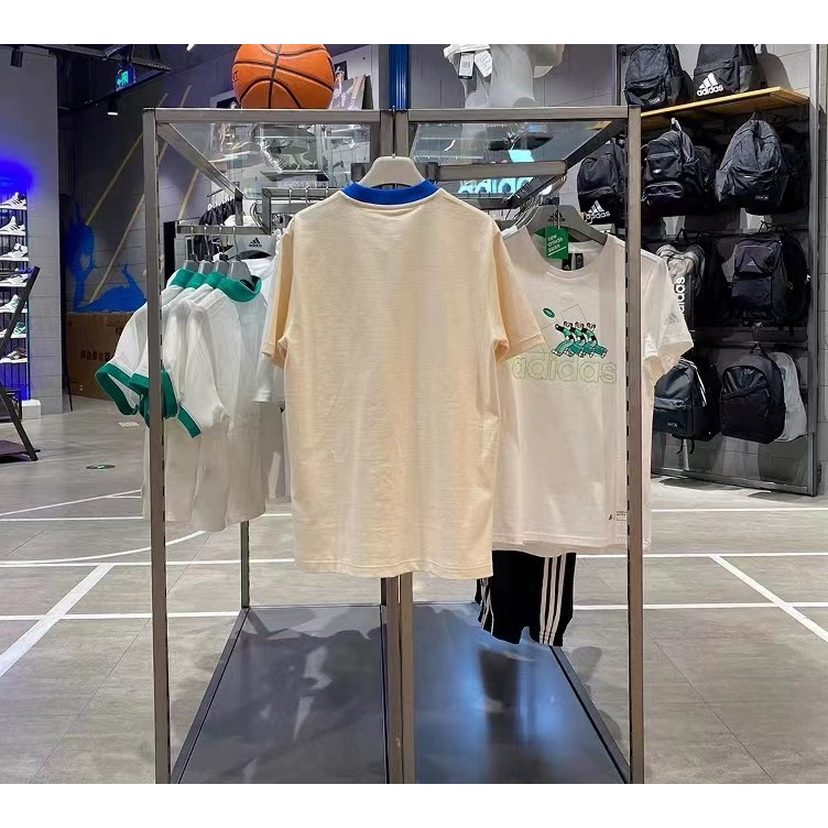 Áo Thun Thể Thao Adidas Ngắn Tay Dáng Rộng Màu Gradient IP6967 IP6969 IP6968