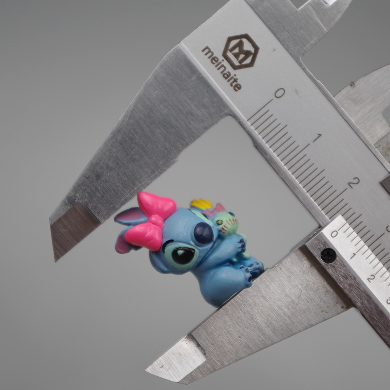 DISNEY 1 Mô Hình Nhân Vật Lilo & Stitch Mini Bằng PVC 2.5cm