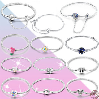 Vòng Đeo Tay Bạc 925 Thời Trang 2023 Phong Cách Mới Cho Nữ