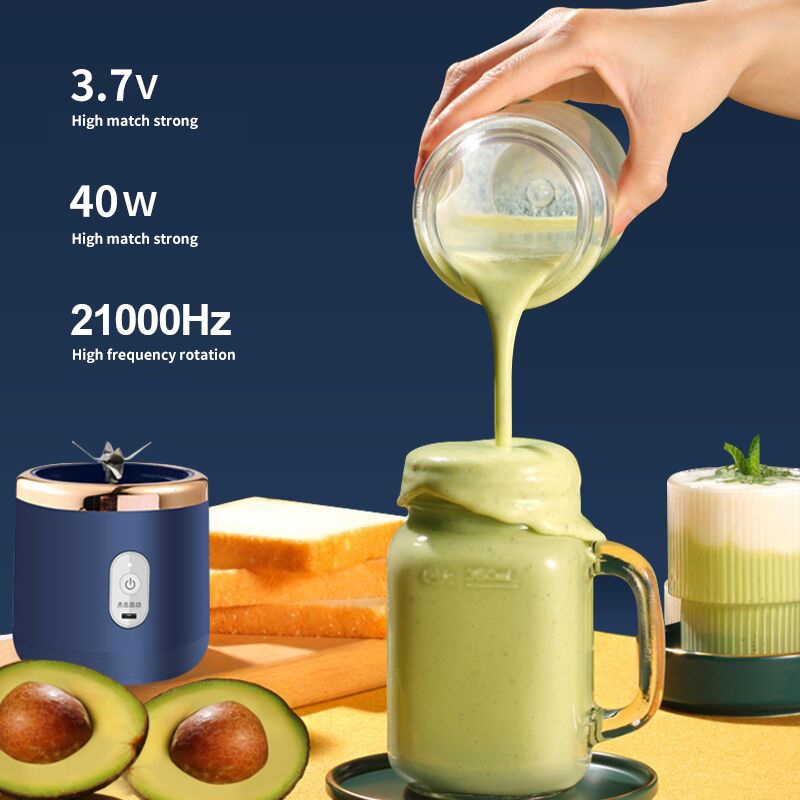 Máy Xay Sinh Tố Trái Cây Sạc USB Không Dây Tự Động 400ML