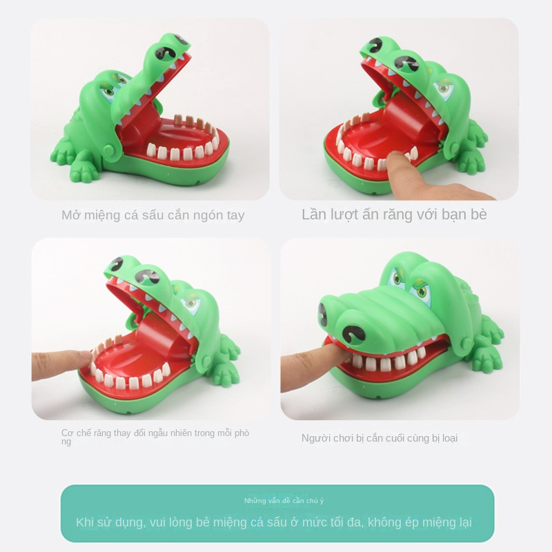 Đồ Chơi Cá Sấu Cắn Tay Vui Nhộn
