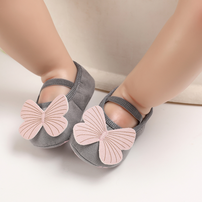 Giày Công Chúa Mùa Hè Bằng Da pu Có Khóa Cài Thắt Nơ To Cho Bé Gái Tập Đi Từ 0-18 Tháng Tuổi