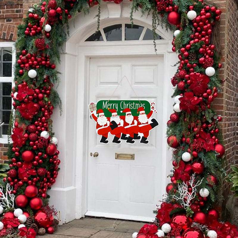 1 Phụ Kiện Treo Trang Trí Cây Thông Giáng Sinh 4 Kiểu Bằng Giấy