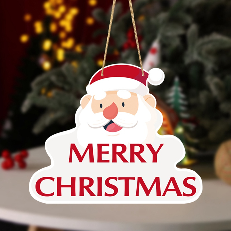 1 Phụ Kiện Treo Trang Trí Cây Thông Giáng Sinh 4 Kiểu Bằng Giấy