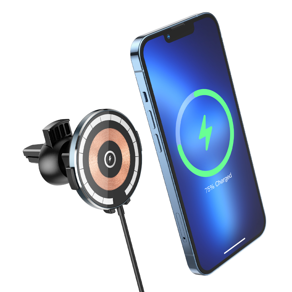 Đế Sạc Điện Thoại Không Dây Đa Năng HOCO CW42 Qi Cho Điện Thoại 13 14 12 Pro Max / 12 Pro / 12 / 12 Mini