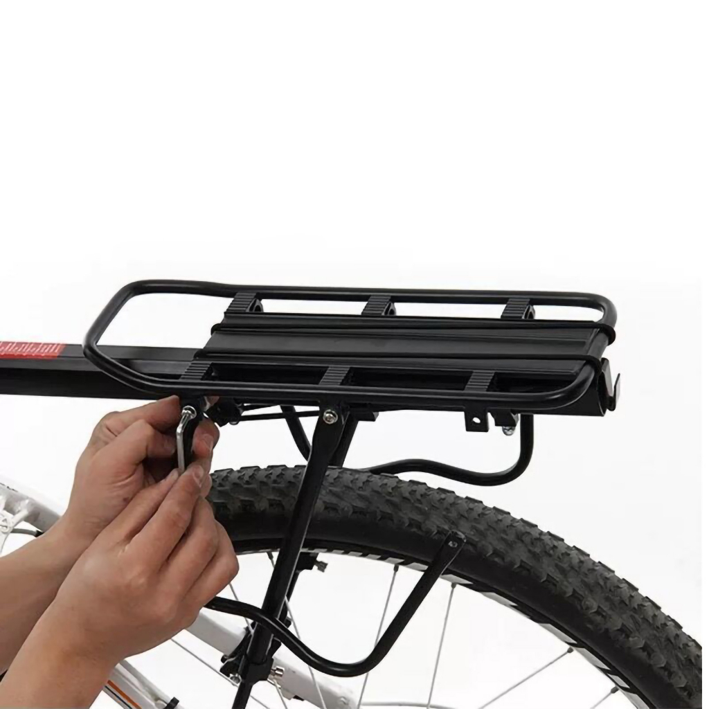 Gác Baga Nhôm Xe Đạp Kẹp Cốt Yên Kệ Yên Sau Gác Baga Gắn Thêm Phía Sau Cho Xe Đạp Vào Cốt Yên Aiseo Biking