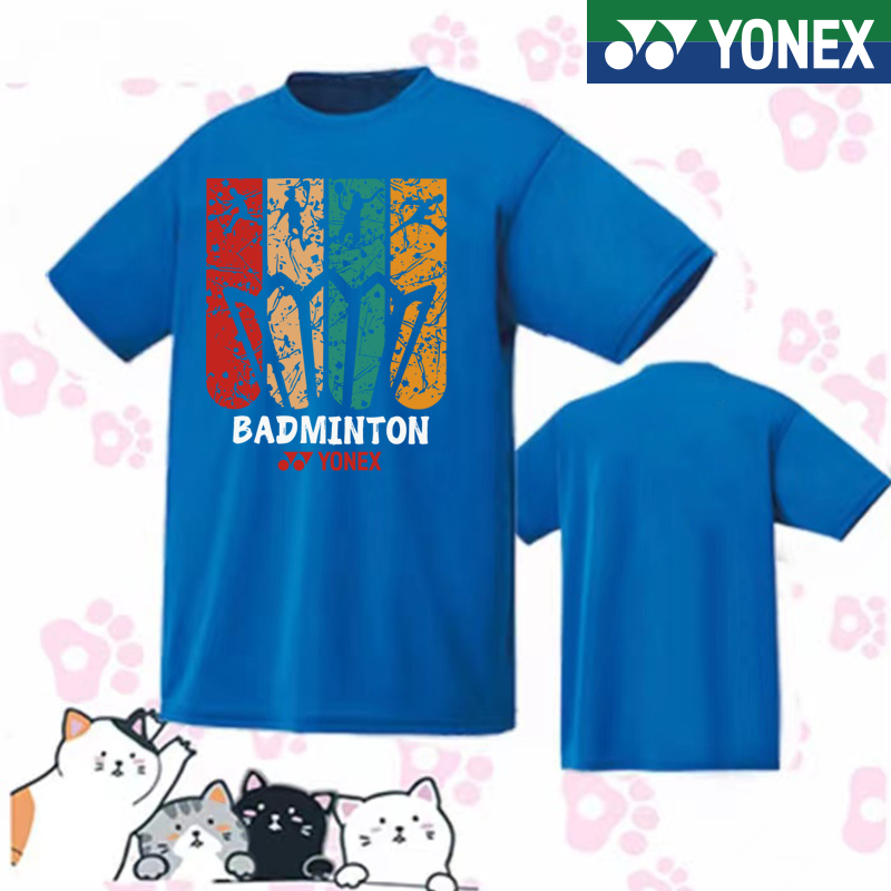 Áo Thun Thể Thao Cầu Lông Tay Ngắn YONEX 2023 Thoáng Khí Mau Khô Cho Nam Và Nữ