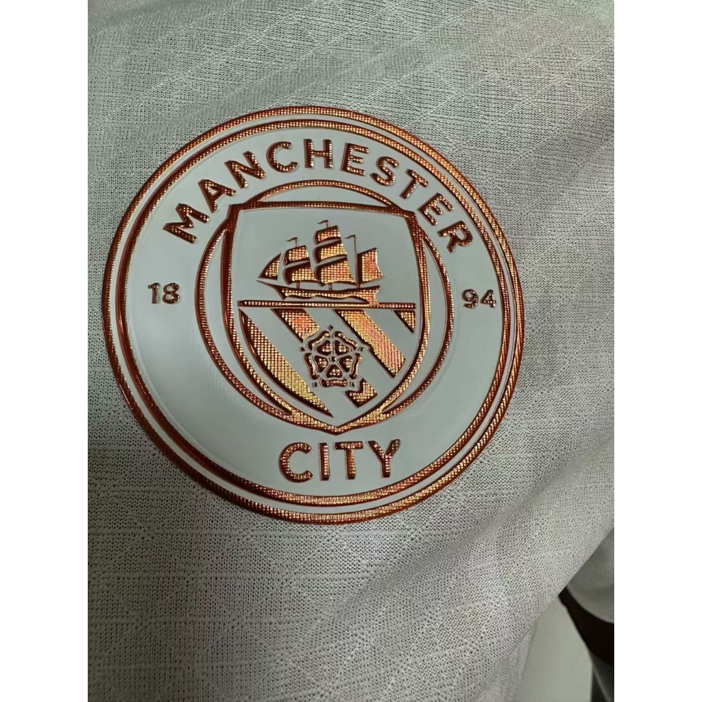 Áo Thun Bóng Đá Size S-2XL * Chất Lượng Cao Size 23-24 MCI Away